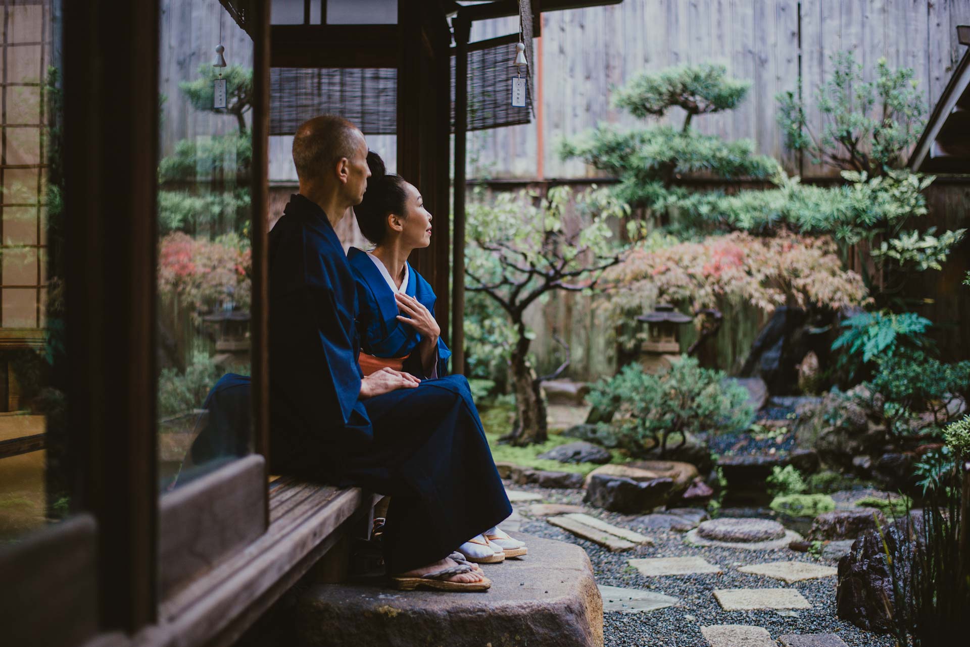 Senior,Couple,Lifestyle,Moments,In,A,Traditional,Japanese,House